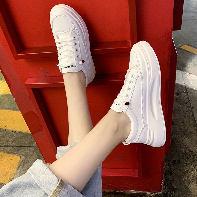 Giày thể thao RENBEN đế dày phong cách Hàn Quốc năng động dành cho nữ