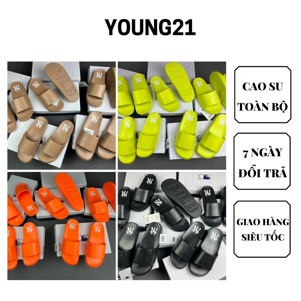 Dép nam nữ cao su đúc M,LB siêu bền nhẹ chống thấm nước mới 2022 YOUNG21