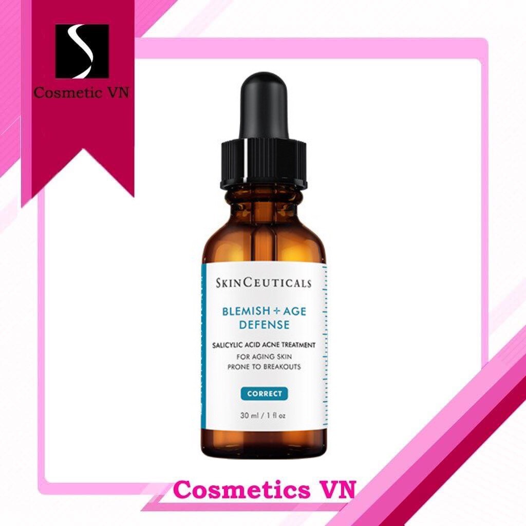 Serum giảm mụn và chống lão hoá Skinceuticals Blemish + Age defense