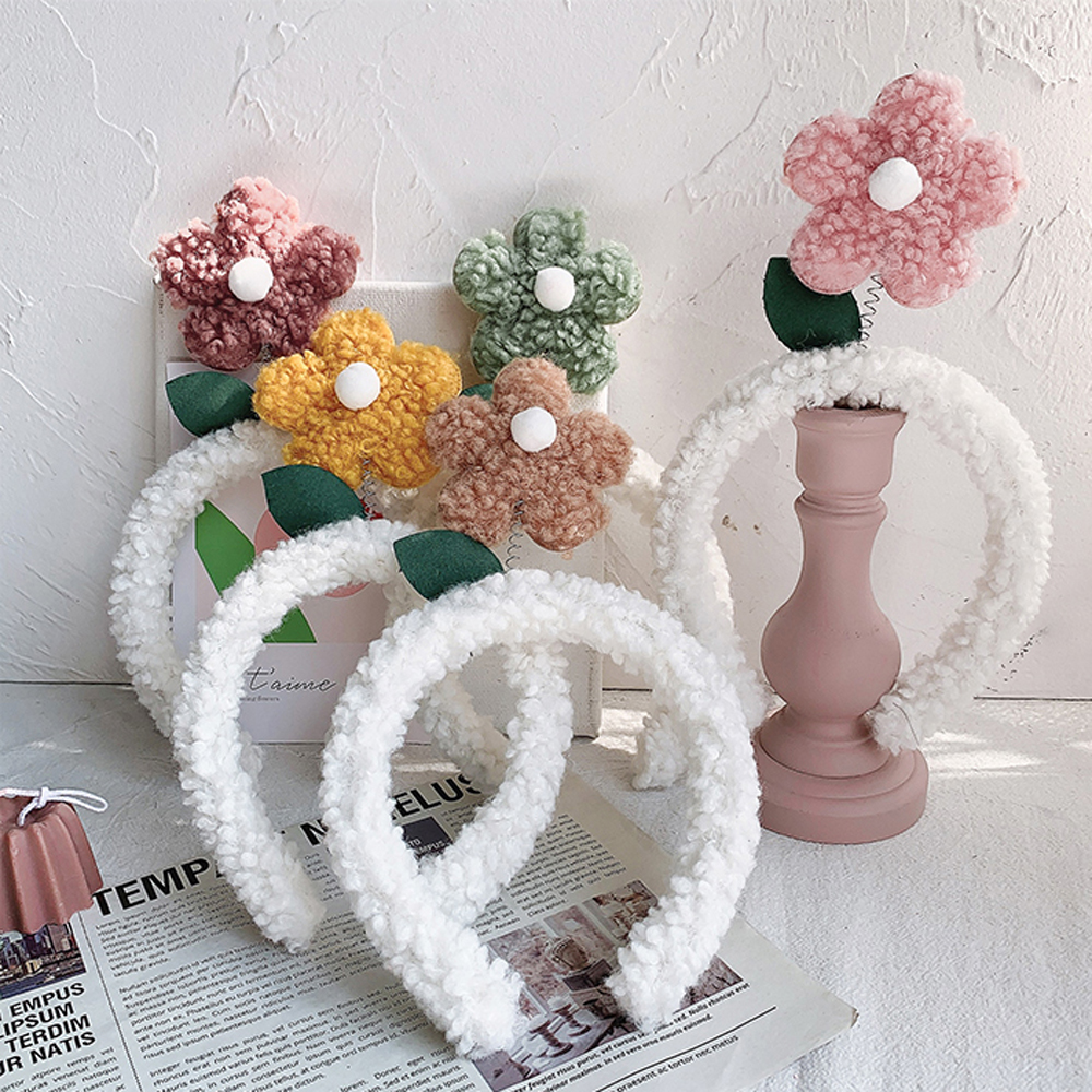 Băng Đô Hoa Cài Tóc Chống Trượt Cho Nữ