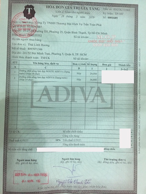 (CHÍNH HÃNG) 04 hộp Collagen Adiva (14 lọ/ hộp) | BigBuy360 - bigbuy360.vn