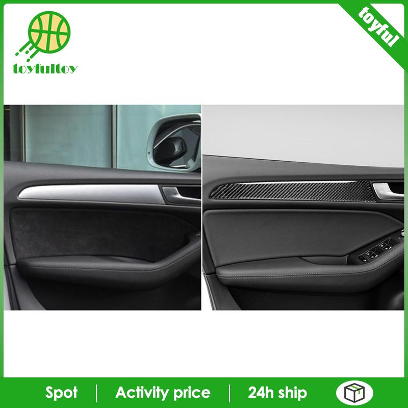 Set 4 Miếng Dán Trang Trí Tay Nắm Cửa Trong Xe Hơi Audi Q5 2010-18