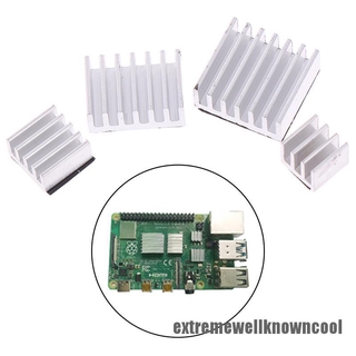 Bộ 4 miếng tản nhiệt bằng nhôm cho raspberry pi 4b