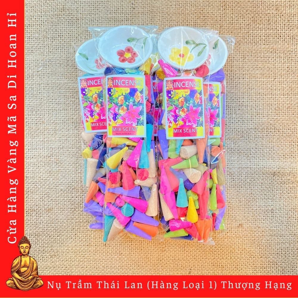 Nụ Trầm Thơm Thái Lan (Hàng Chất Lượng Cao) - Cửa Hàng Nhang Đèn Vàng Mã Chú Sa Di Hoan Hỉ