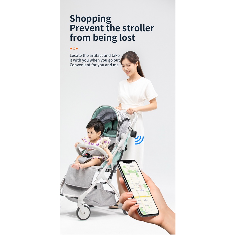 Thiết Bị Chống Mất Bluetooth Thông Minh Định Vị Chính Xác Gps Của Itag Anti Loss Locator Cho Apple Dành Cho Người Già Và Trẻ Em Định Vị