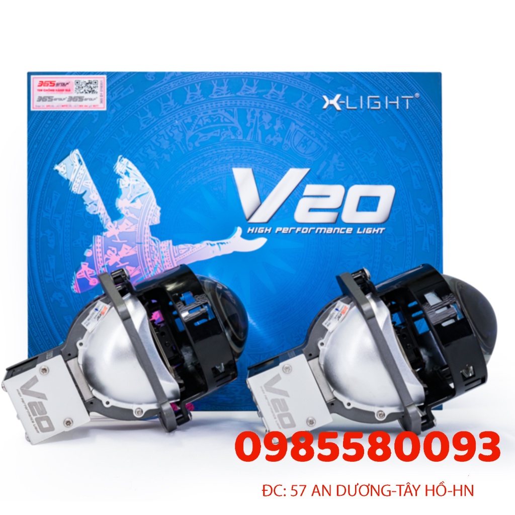 Bi Led X-Light V20 2021 Chính Hãng GTR 55W