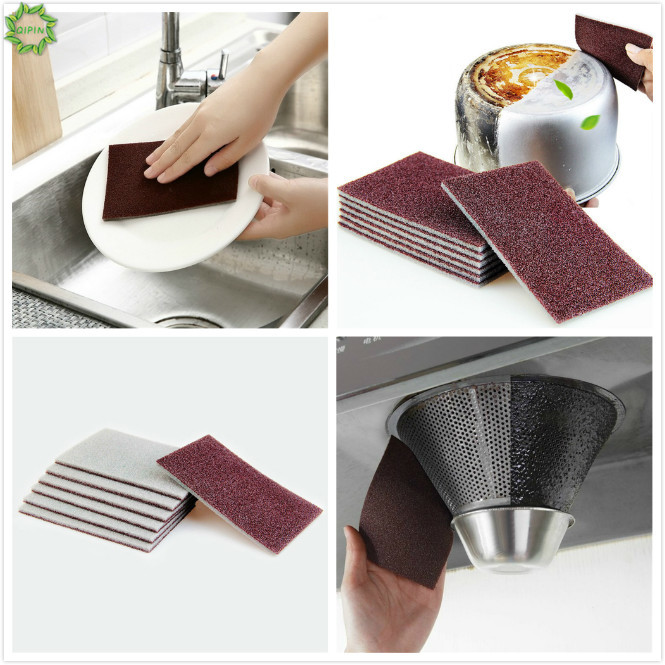 1 / 6 Miếng Bọt Biển Rửa Chén Tiện Lợi