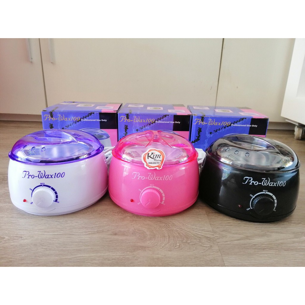 (Tặng vòng đệm bảo vệ) Nồi nấu Sáp Wax Lông Pro wax 100 Cao cấp | BigBuy360 - bigbuy360.vn