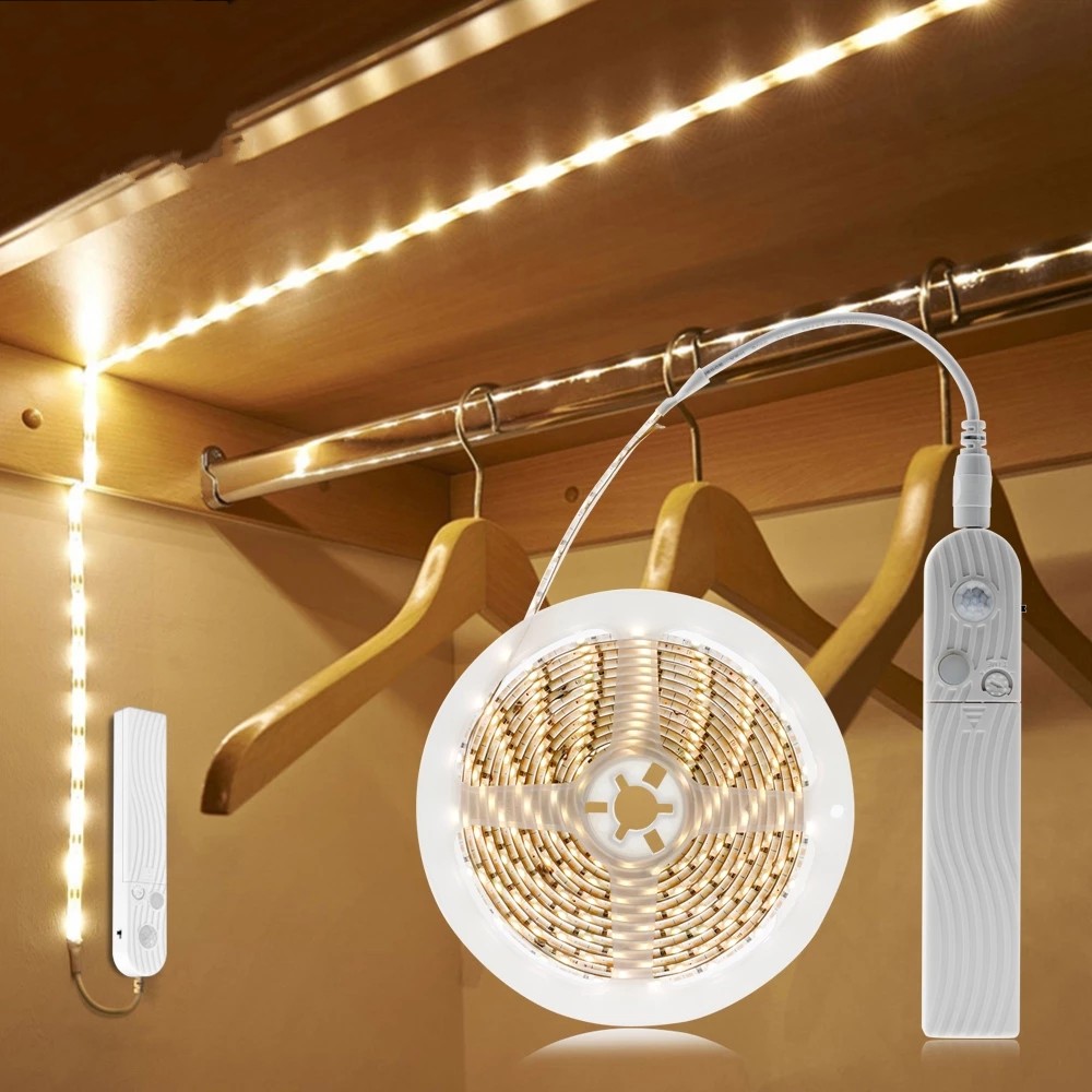 Cuộn Dây Đèn Led Cảm Biến Chuyển Động Không Dây 5v 2835 Smd