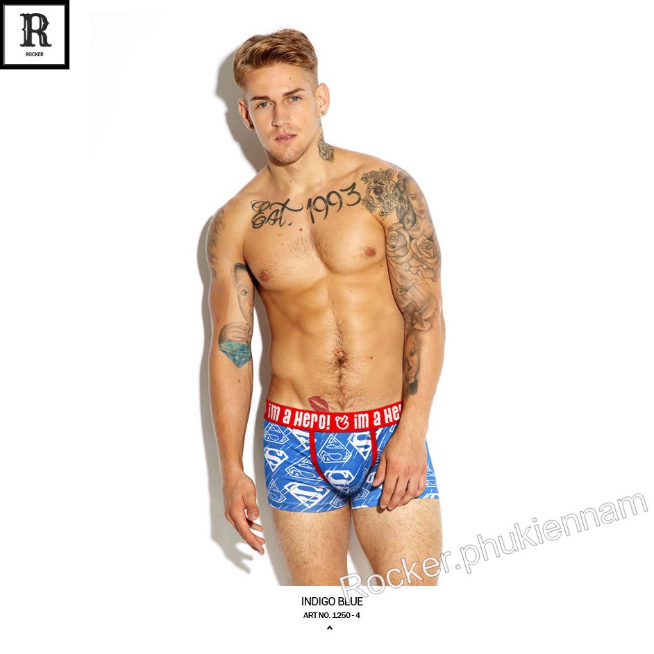 [Combo] SET 4 Quần Lót Nam Cao Cấp - Quần sịp Boxer Họa Tiết S003.1