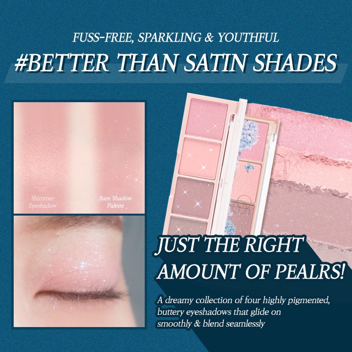 FORENCOS Bare Shadow Palette Eyeshadow [Pearl] 6g | BigBuy360 - bigbuy360.vn