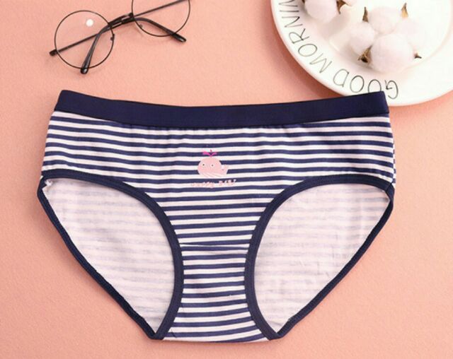 Quần lót nữ dễ thương họa tiết sao hồng kute