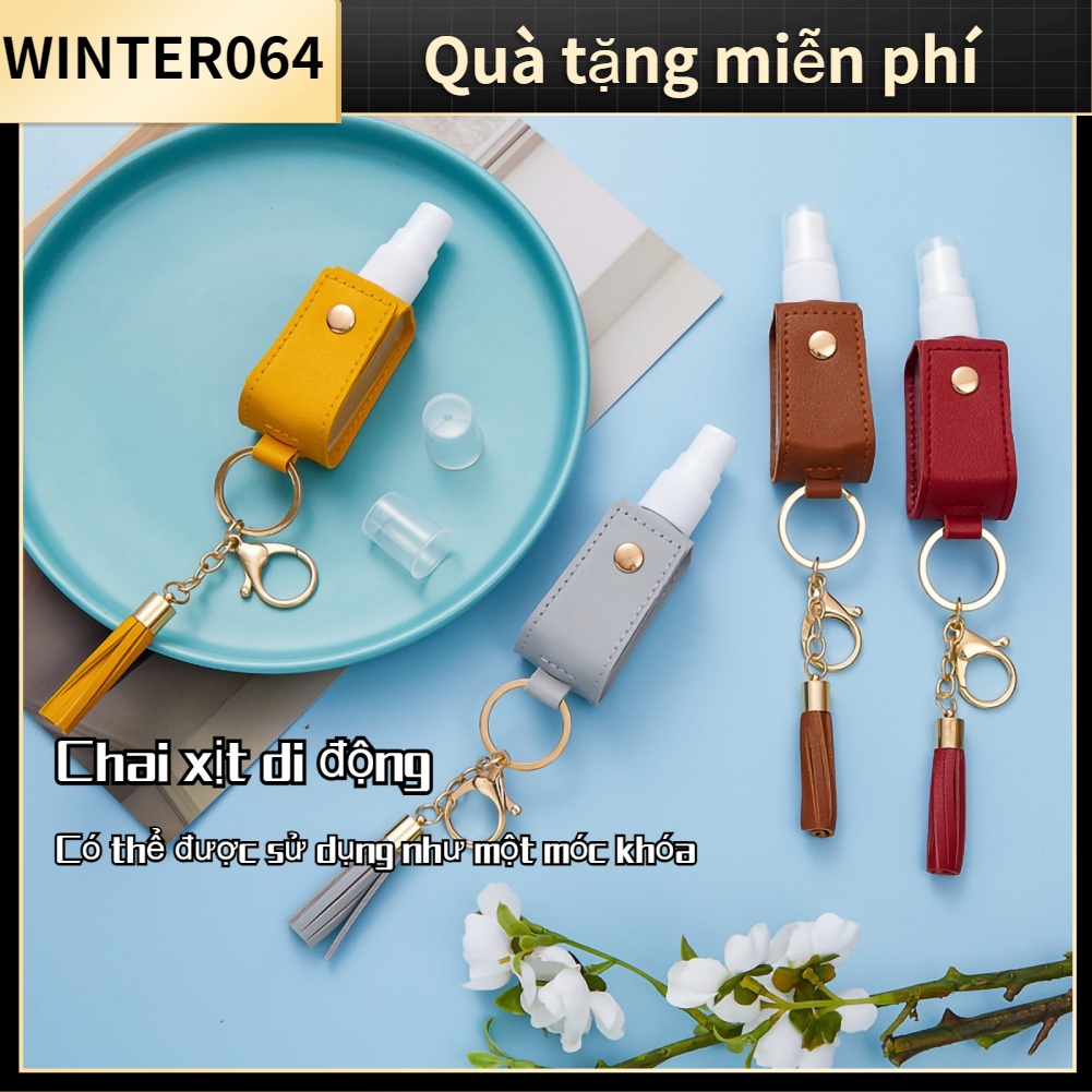 Chai xịt di động Chai xịt Keychain du lịch cầm tay 30ml có tua cho nước hoa Xịt dưỡng tóc Dưỡng da Winter064