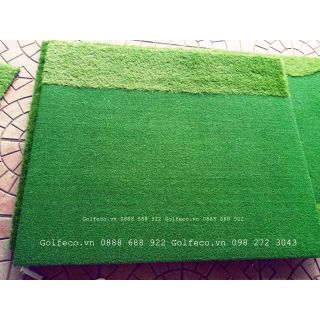 Thảm swing golf kết hợp cỏ chip 1,2x1,2m