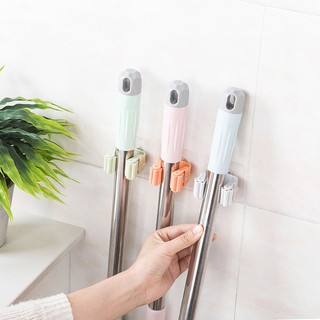 Giá móc treo kẹp cán chổi, kẹp giữ cán chổi, kẹp giữ cán ô