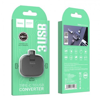 Hub Hoco HB11 Type C Ra 3 Cổng USB