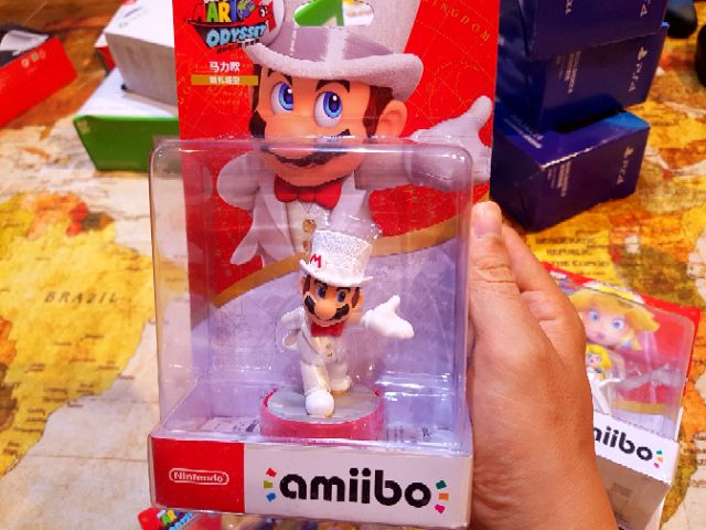Mô Hình Amiibo Super Mario Nintendo Switch