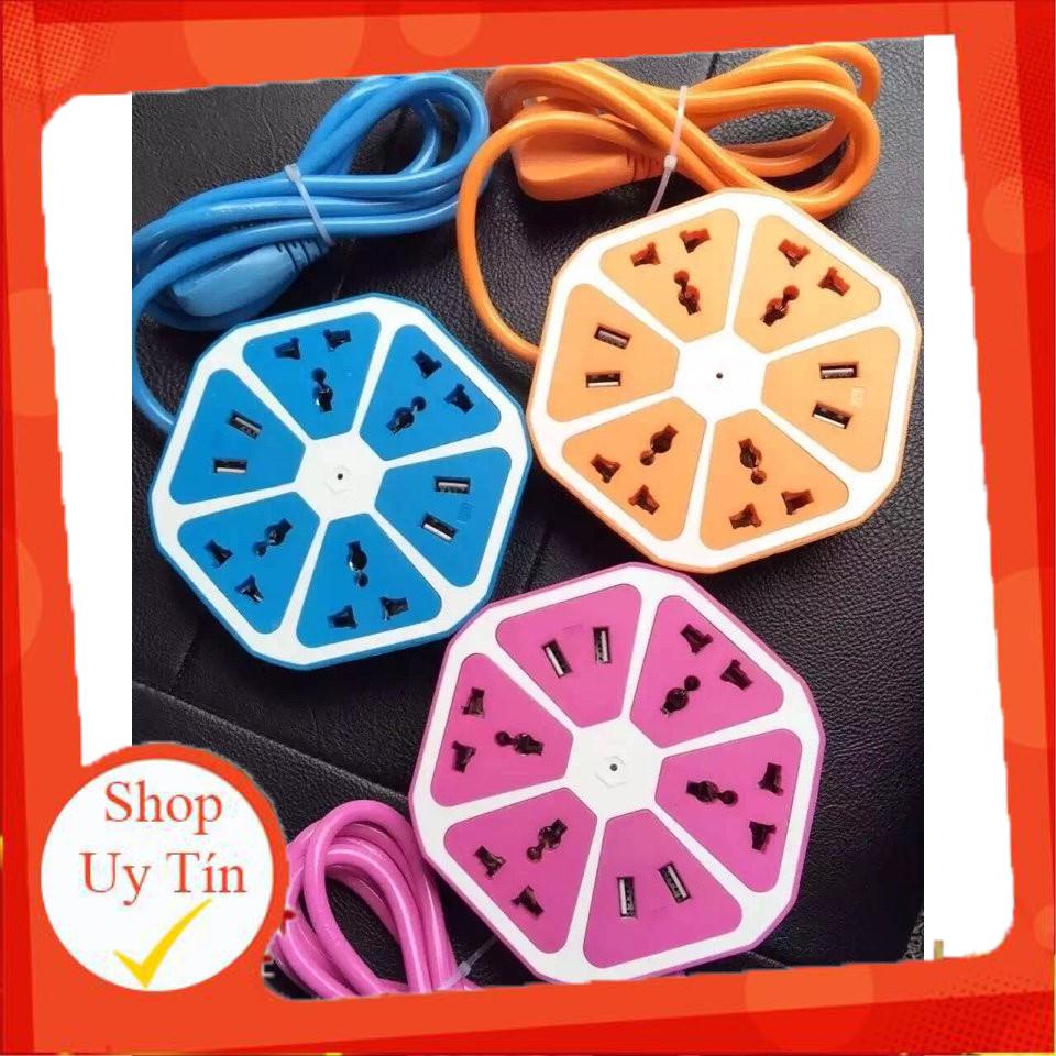 ổ điện cam có chân cắm rắc USB