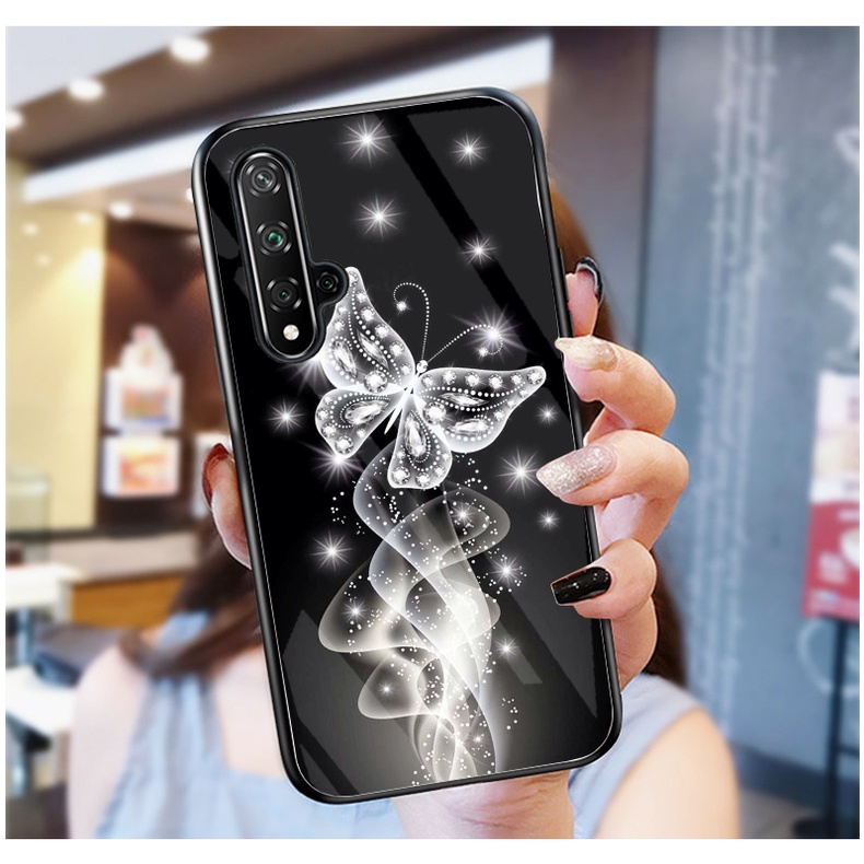 Ốp Lưng HUAWEI NOVA 5T Ốp kính bóng cao cấp mới nhất