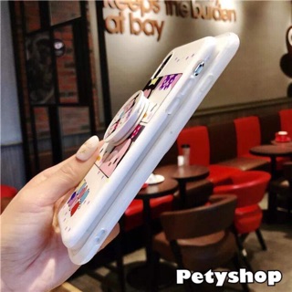 Ốp dẻo bóng tsum tsum +socket iPhone 7Plus/8Plus/X