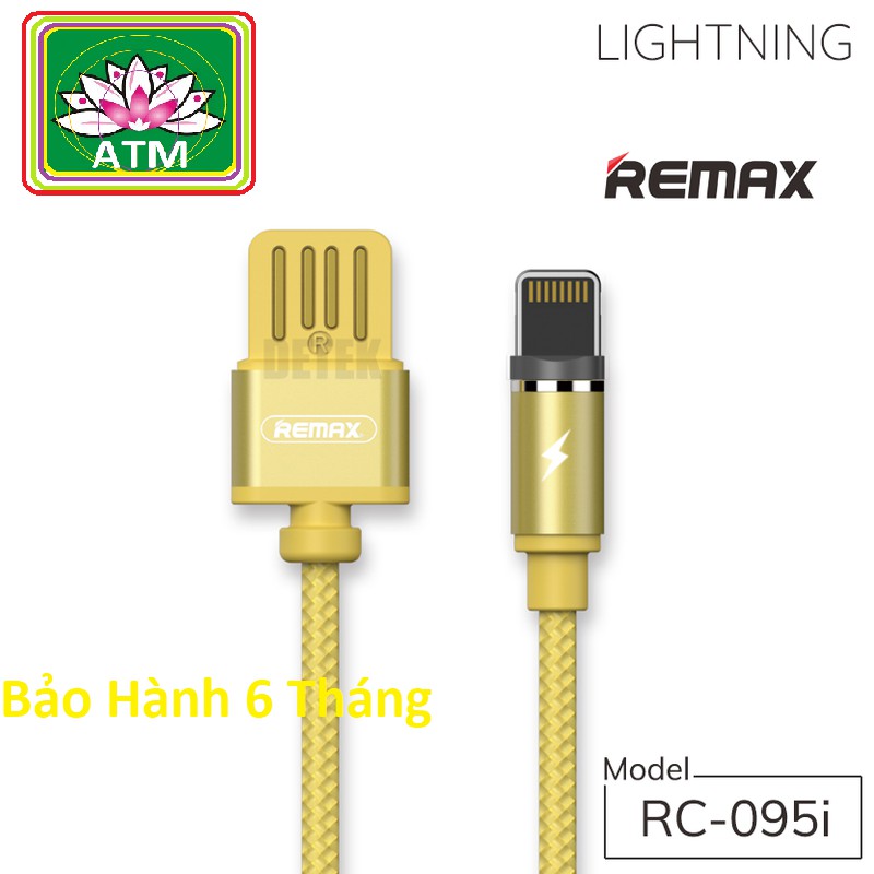Cáp sạc từ Nam châm Remax RC-095 lightning