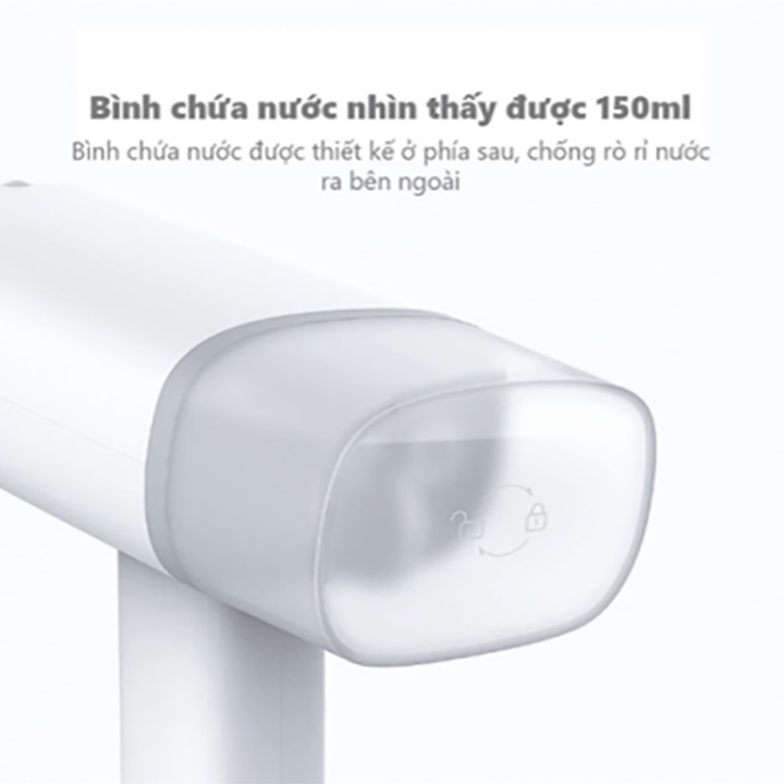 Bàn Là Ủi Hơi Nước Thông Minh Cầm Tay Xiaomi G-301W- Bàn Ủi Quần Áo Xiaomi Thiết Kế Nhỏ Gọn, Tinh Tế, Hiệu Suất Mạnh mẽ