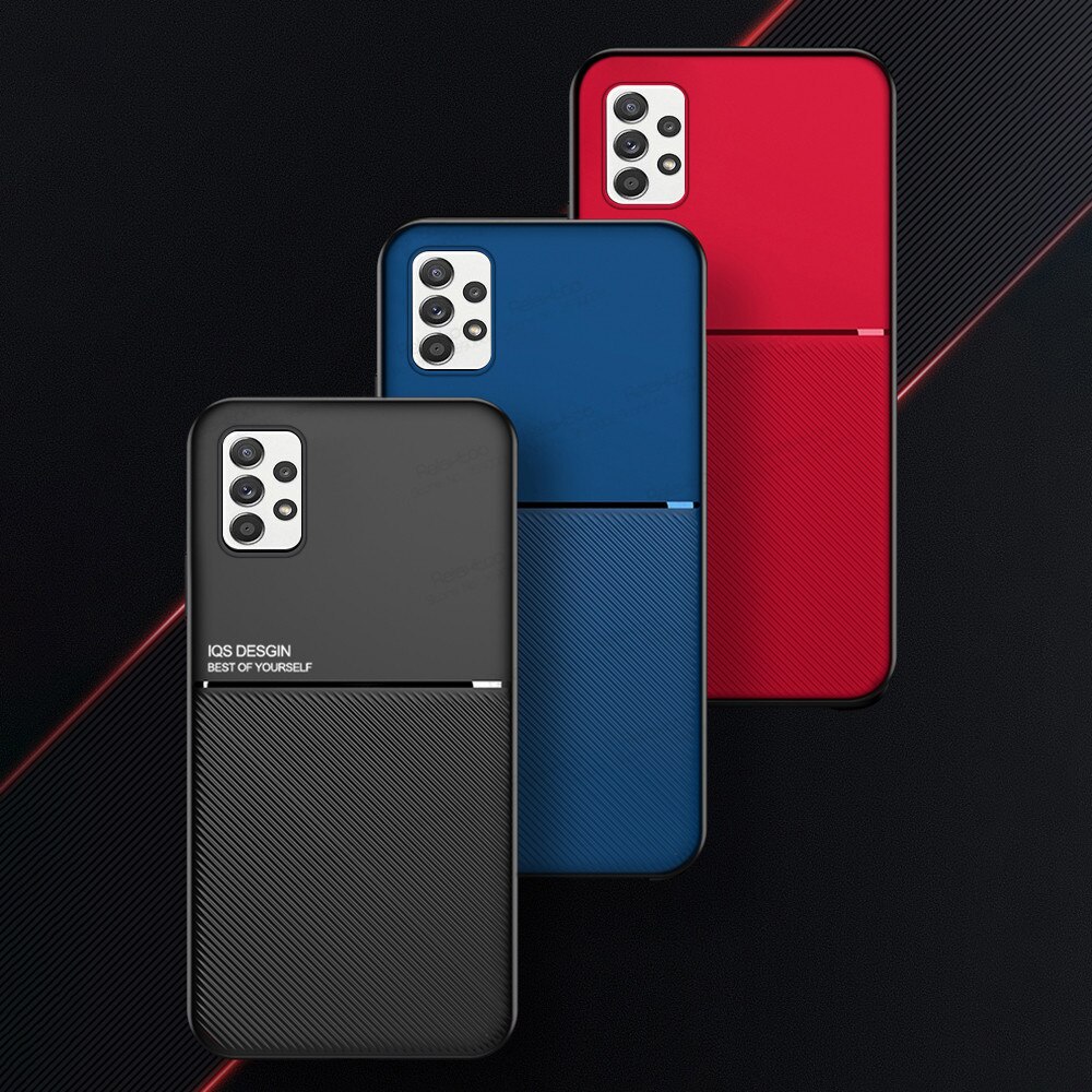 Ốp Lưng Da Có Nhẫn Đỡ Từ Tính Tiện Dụng Cho Samsung Galaxy A52 A32 5g A42 A72 A 52 32 72 42 | BigBuy360 - bigbuy360.vn