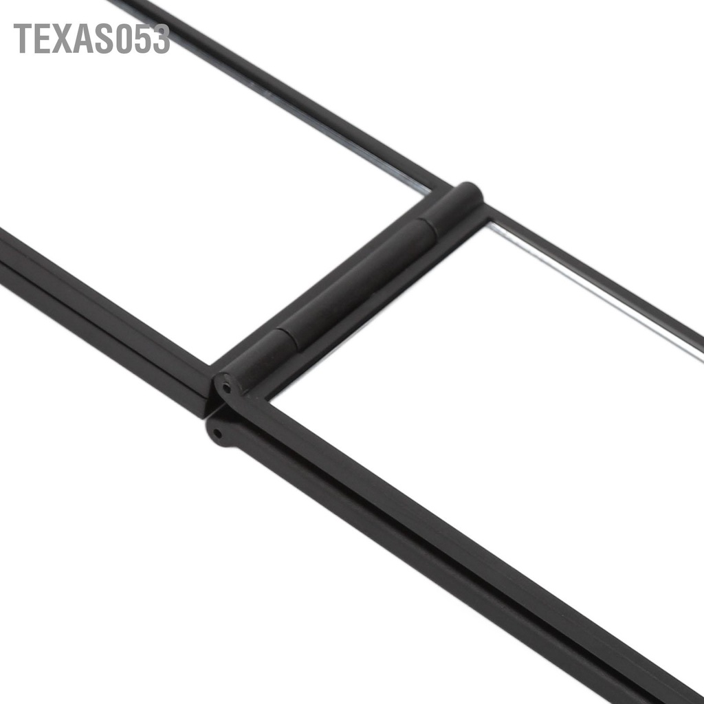 [Hàng Sẵn] Gương trang điểm 4 chiều 360 độ để bàn cầm tay di động có thể gập lại giúp tự cắt tóc【Texas053】