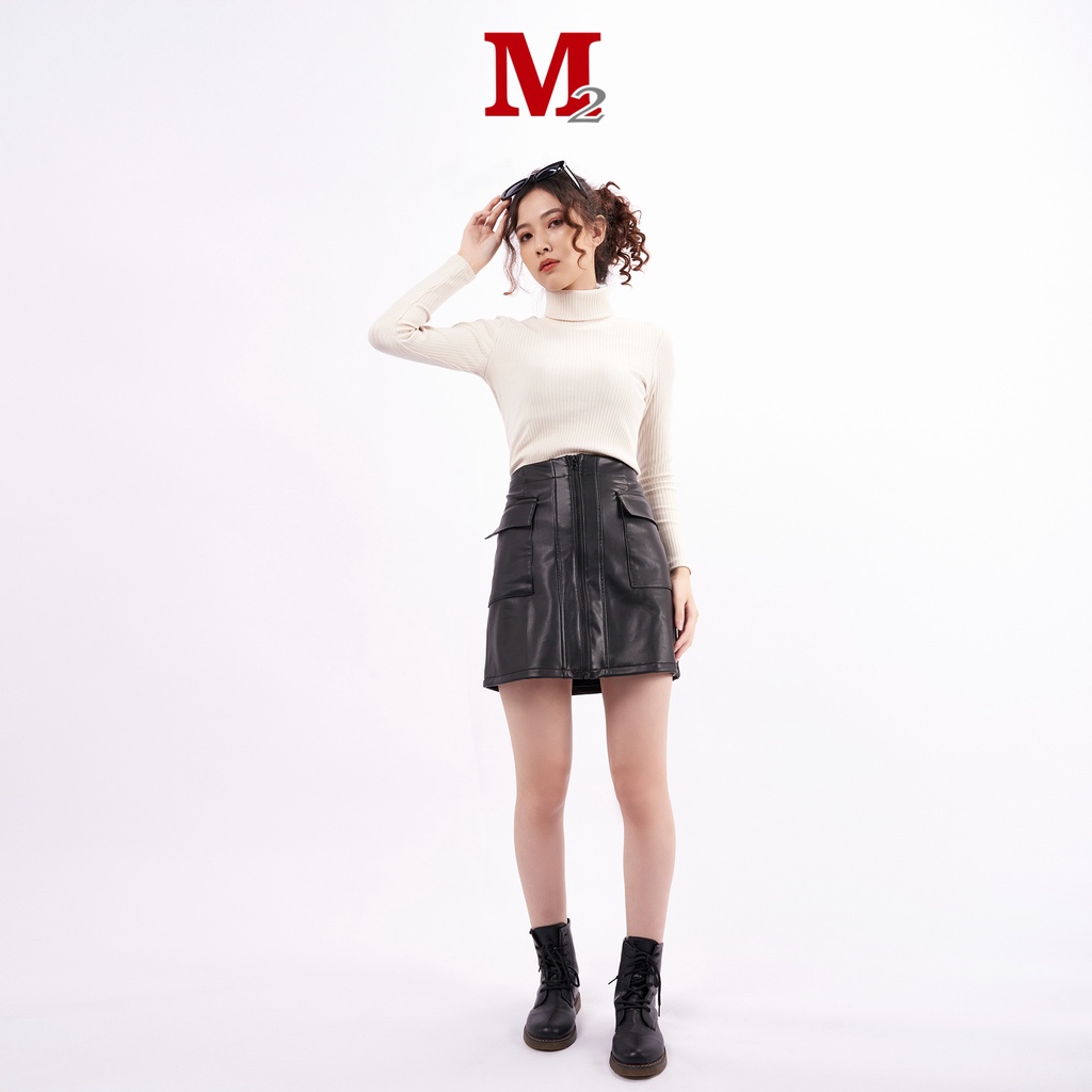 Áo len nữ dài tay cổ lọ K0030534 Thời trang M2 | BigBuy360 - bigbuy360.vn