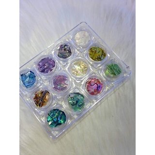 Set xà cừ nail xà cừ làm vân đá nail