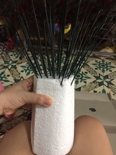 Cốt xốp cứng cắm hoa