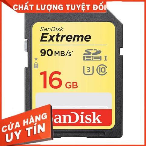 Thẻ nhớ Máy Ảnh SD SanDisk Extreme U3 4K 90MB/s 64GB -> 16GB . Tốc độ cao | BigBuy360 - bigbuy360.vn