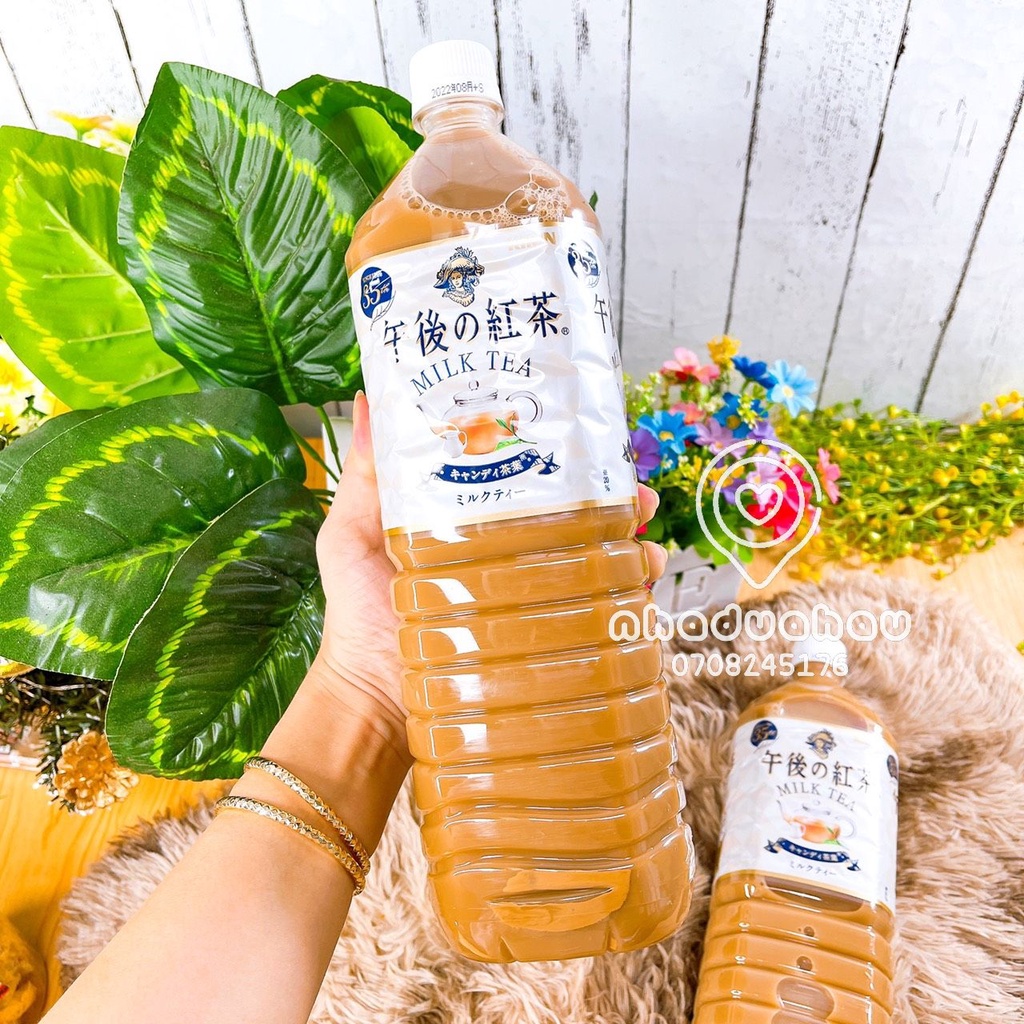 Một chai trà sữa pha sẵn Kirin Nhật Bản chai lớn 1500ml