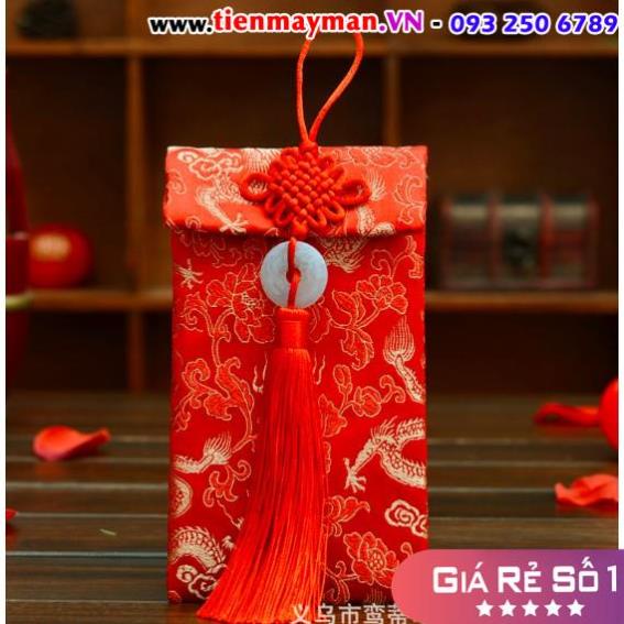Bao Lì Xì Vải Gấm Cao Cấp - Bao Dọc - Bao Ngang