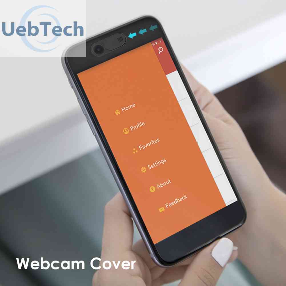 Miếng Dán Webcam Bằng Nhựa Bảo Vệ Chế Độ Riêng Tư Cho Điện Thoại / Laptop