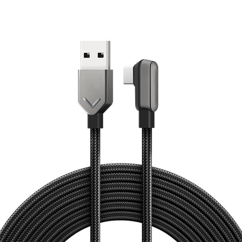 Cáp sạc BlackShark 5pro áp dụng Cáp dữ liệu Xiaomi 120W Redmi Note11Pro Dây sạc nhanh TypeC 6A Dây bện khuỷu tay Poco F4 GT