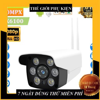 Camera wifi giám sát ngoài trời Yoosee, camera giám sát với 6 đèn led Full HD - hồng ngoại quay đêm