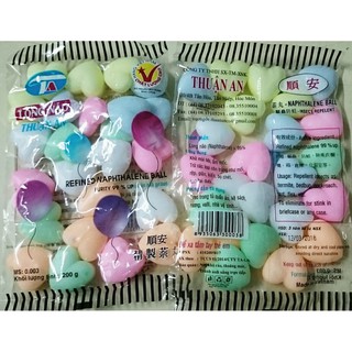 Long Não Trái Tim Nhiều Màu - Long Não Thơm - 200g
