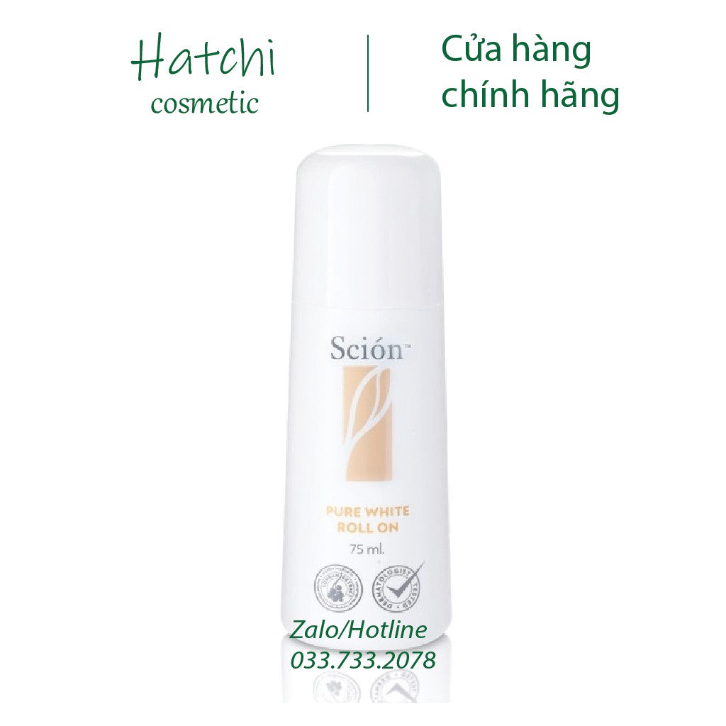 Lăn Khử Mùi Nuskin Scion Pure White Roll On 75ml