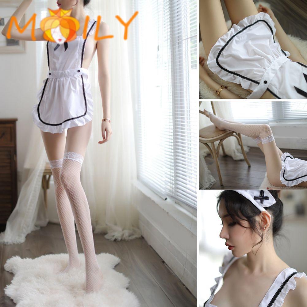 Bộ Đồ Ngủ Hóa Trang Cô Hầu Gái Mềm Mại Quyến Rũ Cho Nữ | BigBuy360 - bigbuy360.vn