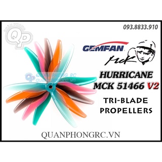 2 cặp cánh 3 lá 5 inch gemfan hurricane mck v2 51466