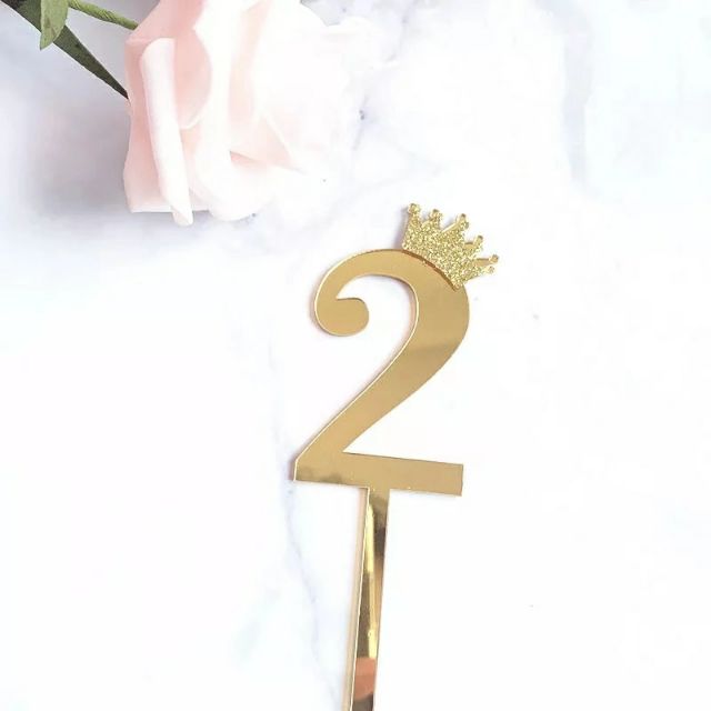 Chữ Happy Birthday Cắm Trang Trí Bánh Kem