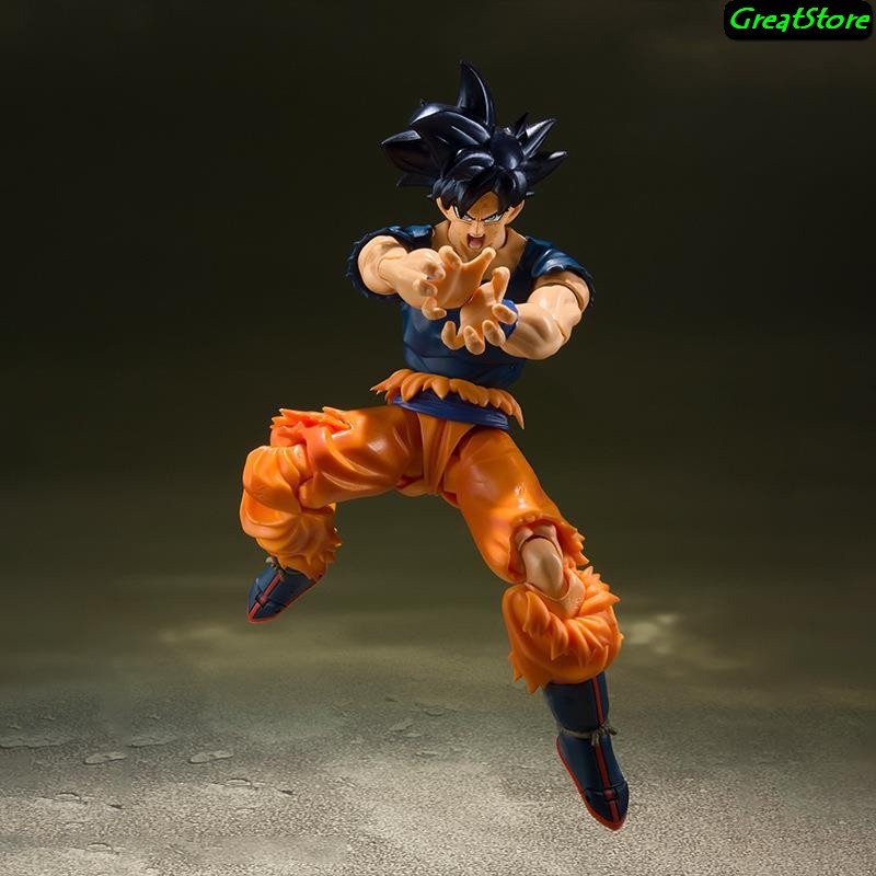 Mô hình Vegeta bản Super Hero và Goku bản Ultra Instinct Dragonball SHF action Figure 15 cm cử động được
