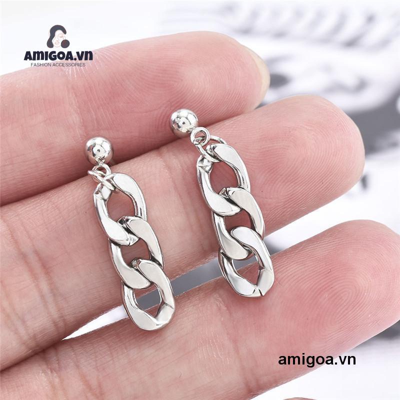 ✨✨Bông tai sợi xích cá tính đơn giản cá tính phong cách Hàn Quốc