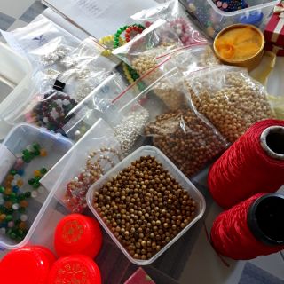 Combo nguyên vật liệu và phụ kiện làm vòng