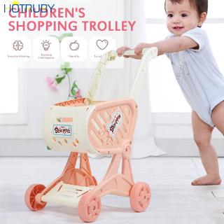 Mô Hình Xe Đẩy Và Trái Cây Đồ Chơi Cho Bé