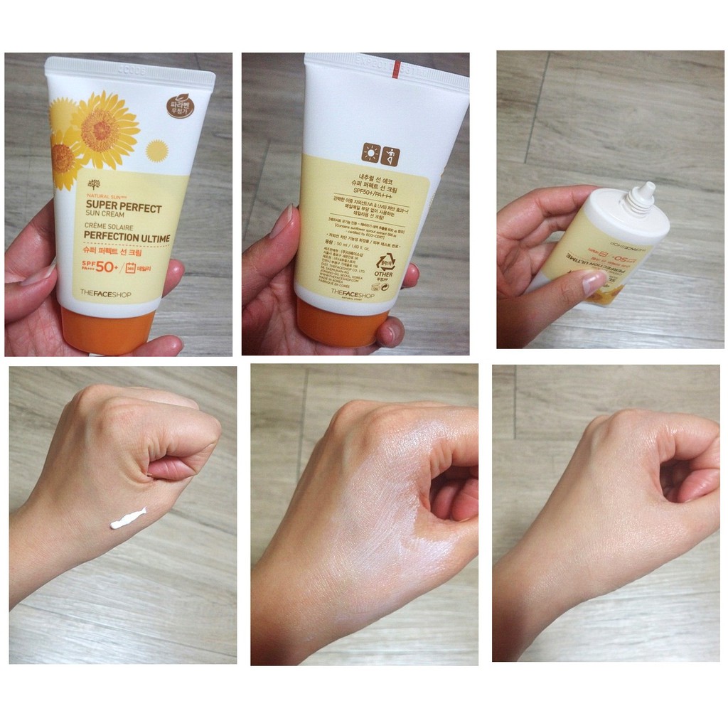 Kem Chống Nắng Natural Sun Eco Super Perfect Sun Cream SPF50 PA+++