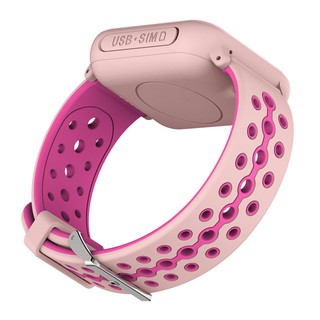 Đồng hồ định vị trẻ em ecoWATCH E2C_Hồng phấn