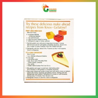 Bột Gelatine Knox Original 28G