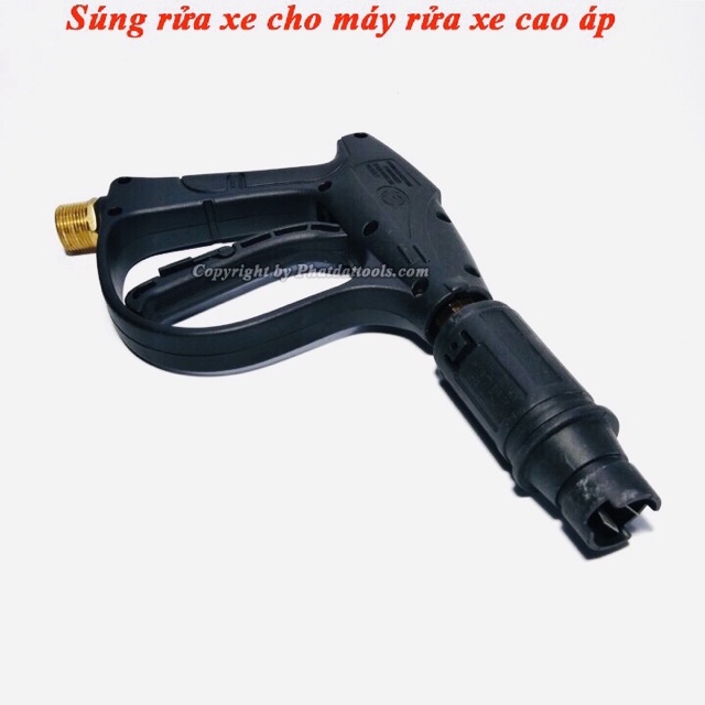 Súng sịt rửa xe cốt đồng loại sịn ren 22mm